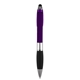 aerial view a metallic purple fullerton phone stand stylus mgc pen, image 1 of 3