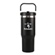 a matte black 30 oz juneau stainless steel tumbler