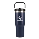 a matte blue 30 oz juneau stainless steel tumbler