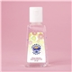 a blue beads with citrus infusion hand sanitizer gel with moisture beads 1 oz triangle bottle