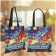 a group of sublimated non - woven value tote (2- sided)