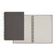 aerial view a gray appeel wireo ortisei grande apple lined pg journal, image 1 of 2