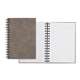 aerial view a walnut castelli wireo chia medio white lined pg journal, image 1 of 2