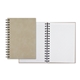 aerial view a sand castelli wireo chia medio white lined pg journal, image 1 of 2