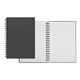 aerial view a dark gray castelli wireo tucson grande white lined pg journal, image 1 of 2