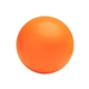 aerial view a neon orange neon stress ball reliever, image 1 of 2