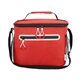 aerial view a red kool pak(r) 12 can cooler bag, image 1 of 5