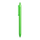 aerial view a lime green aurora recycled gel pen, image 1 of 3