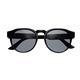 aerial view a black gatsby recycled frame sunglasses, image 1 of 3
