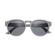 aerial view a gray gatsby recycled frame sunglasses, image 1 of 3