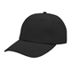 aerial view a black rookie recycled performance cap, image 1 of 2