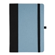 aerial view a light blue with black harper pulp journal, image 1 of 3