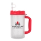 aerial view a group of large 32 oz thermo insulated mug, image 30 of 49