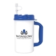 aerial view a group of large 32 oz thermo insulated mug, image 38 of 49