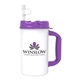 aerial view a group of large 32 oz thermo insulated mug, image 44 of 49