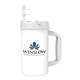 aerial view a group of large 32 oz thermo insulated mug, image 48 of 49
