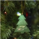a group of acrylic ornament - tree