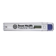 a solid white/blue digital thermometer temperature gauge