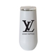 a white vinglace(r) 6 oz champagne flute