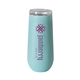 a cool blue vinglace(r) 6 oz champagne flute, full color digital