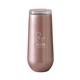 a rose gold vinglace(r) 6 oz champagne flute, laser, standard