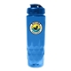 aerial view a group of recycled pet - 24 oz bottle with flip top cap, full color digital, image 8 of 10