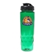 aerial view a group of recycled pet - 24 oz bottle with flip top cap, full color digital, image 9 of 10