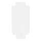 aerial view a group of 10 x 10 x 4 flat custom white corrugate gift box, image 3 of 5