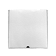 aerial view a group of 10 x 10 x 4 custom white corrugate gift box and 4 x 6 card, image 16 of 19