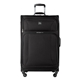 aerial view a black skyway(r) epic softside large check - in spinner, image 1 of 2