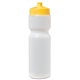 a frost bottle & yellow cap super value 28 oz bike bottle