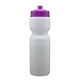 a frost bottle & purple cap super value 28 oz bike bottle