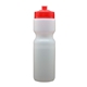 a frost bottle & red cap super value 28 oz bike bottle