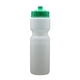 a frost bottle & green cap super value 28 oz bike bottle