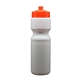 a white bottle & orange cap super value 28 oz bike bottle