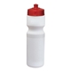 a white bottle & red cap super value 28 oz bike bottle