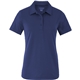 aerial view a vintage navy (573) womens izu everything performance eco short sleeve polo, image 1 of 4