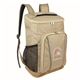 aerial view a natural/cork sustainable cork rpet backpack cooler, image 1 of 3