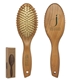 a natural beechwood classic wood hairbrush