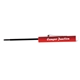 aerial view a red pocket screwdriver - 2.5mm tech blade / button top, image 1 of 2