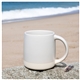 a group of magnolia 12 oz matte ceramic coffee mug - white