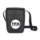 aerial view a black arlo rpet 6 can lunch cooler, image 1 of 5