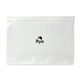aerial view a clear reusable stand up storage bag 8 cup, image 1 of 6
