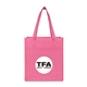 aerial view a pink arlo rpet deluxe shopper, image 1 of 4