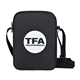aerial view a black arlo rpet mini crossbody, image 1 of 7