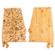 aerial view a alabama u.s. destination bamboo cutting and serving boards, image 2 of 2