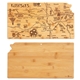 aerial view a kansas u.s. destination bamboo cutting and serving boards, image 2 of 2