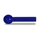 a dark blue top - thiis deep - dip non - slip ice cream scooper