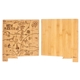 aerial view a new mexico u.s. destination bamboo cutting and serving boards, image 2 of 2