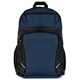 aerial view a navy logan rpet backpack, image 1 of 5